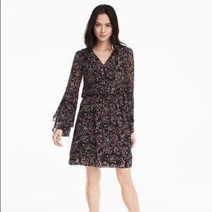 WHBM Scattered Print Boho Dress